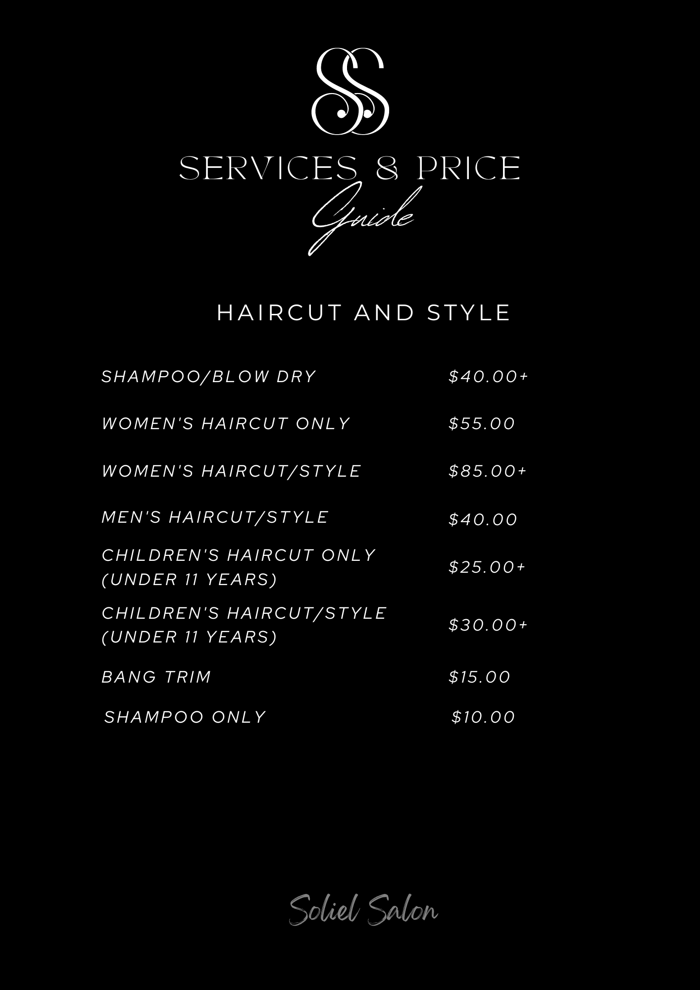 We offer a wide range of professional hairstyling and beauty services designed to enhance your natural beauty. Book your appointment today!